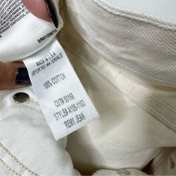 AGOLDE Remy High Waist Straight Jeans in Paper Size 27 - Picture 8 of 8